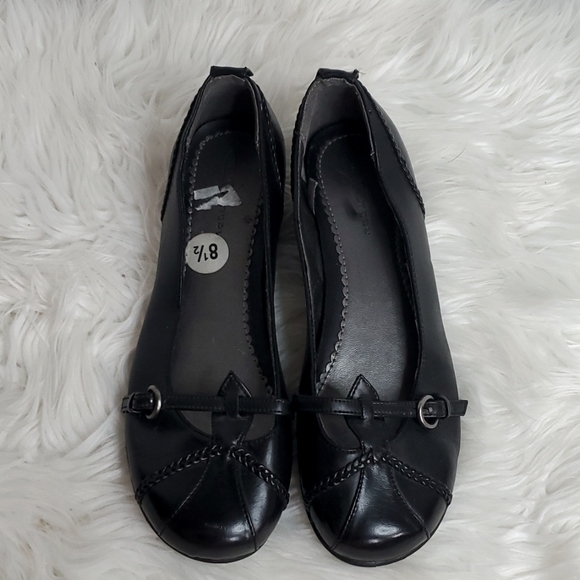 🐞CL by Laundr Black Flats Size 8.5 - Picture 4 of 10